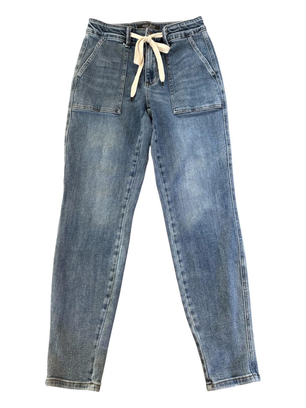 Judy Blue Drawstring Jogger Jeans.  Size 5/27